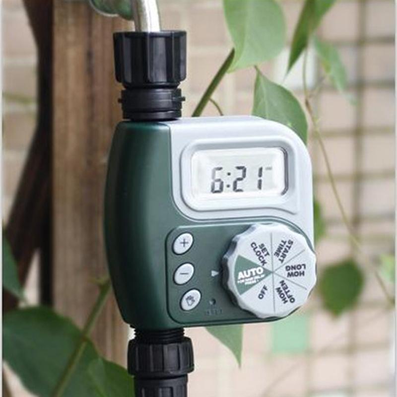 Battery Powered Outdoor Garden Irrigation Controller Irrigation Timer Garden Automatic Watering Device No Battery Included