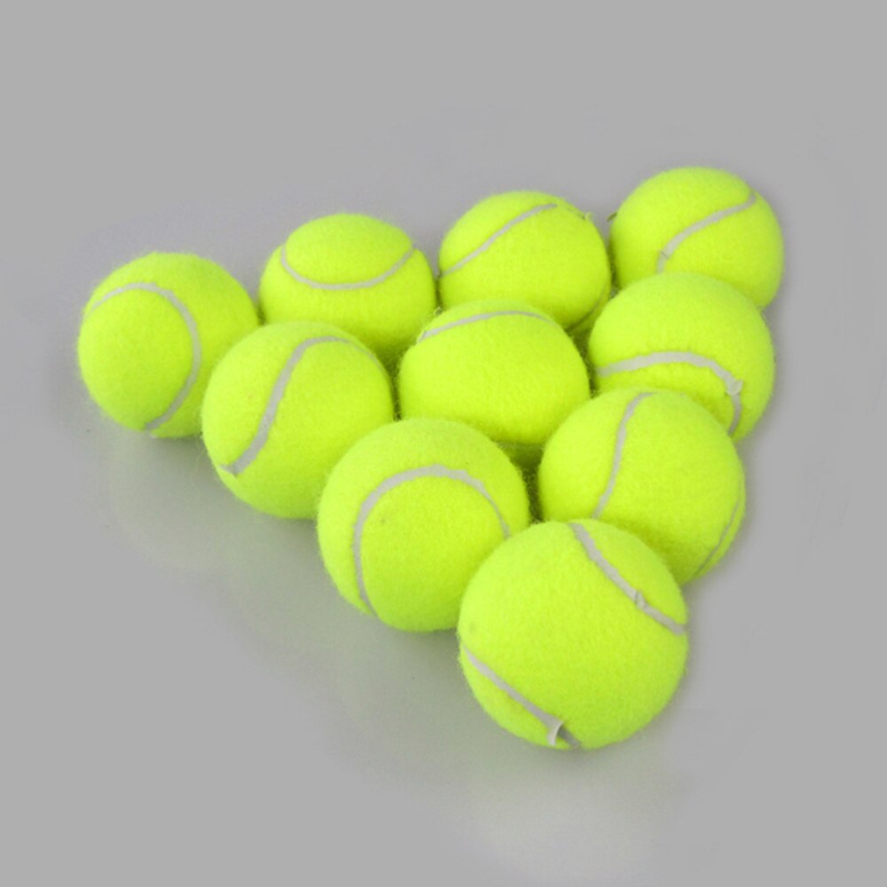 Pelotas de tenis de alta elasticidad, pelotas de tenis de práctica, de alta resistencia, Uds.