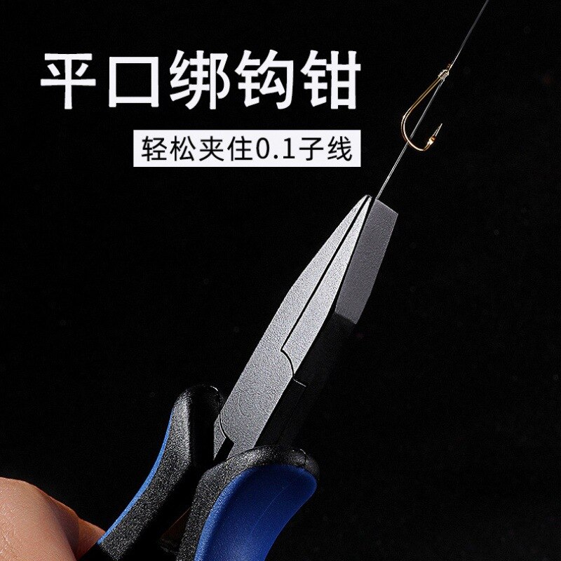 Diao Yu Qian Gebonden Tang Spandraad Strengen Klem Multi-Functionele Lijn Lood Plain Top Tang Gebonden Hulpmiddel Klem