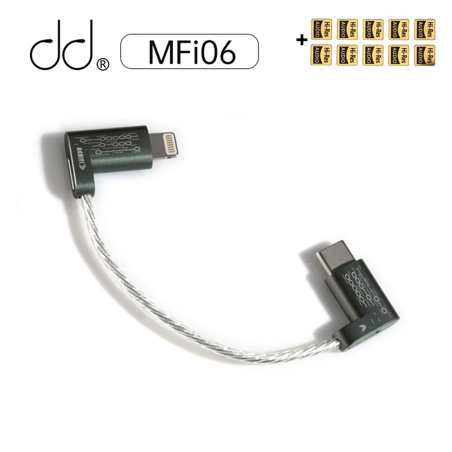 Dd Ddhifi MFi06 Lightning Naar Usb Type C Data Kabel Voor Aansluiten Ios Apparaten Met Usb Type C Audio Apparaten