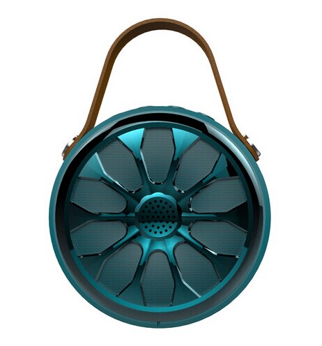 Portable Bluetooth Bicycle Speaker FM Radio Outdoor Waterproof Wireless Speaker Powerful Boombox Flashlight Music Center P29: Blue