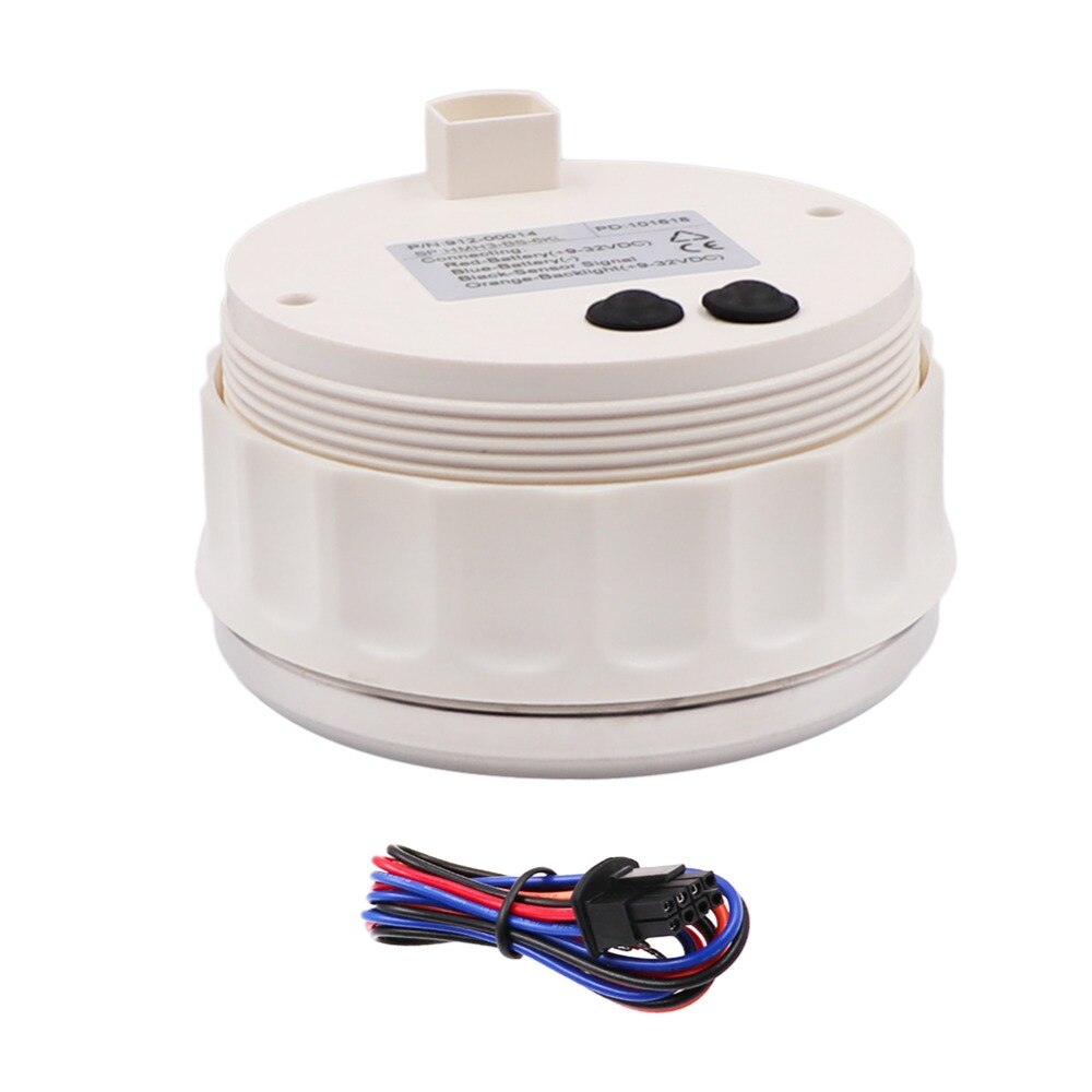 Car Marine Boat Tachometer 7 Colors Backlight Tacho Gauge 6000 RPM Tachometer with LED Digital Hourmeter 9~32 V