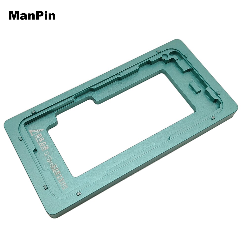 For iPhone 13 Pro Max 12 LCD Screen Alignment OCA Laminating Mold Holder No Take Bezel Frame Flex Cable Rubber Pad Repair Tools
