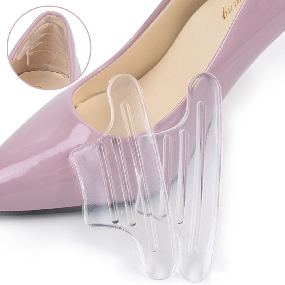 1 paar onzichtbare silicagel transparante anti-slip voet schoenen stickers hoge hak schoen pad inlegzolen Schoen Kussen accessoires