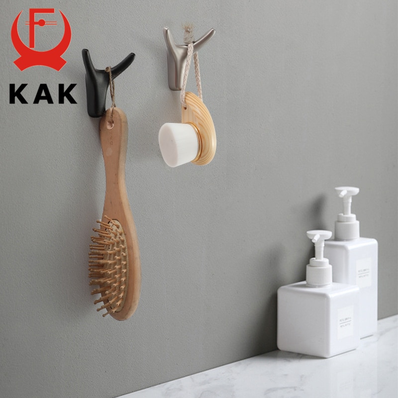 Kak Zinklegering Nordic Muur Haak Hanger Kleding Haak Jas Zak Hoed Opknoping Haken Badkamer Keuken Kledingrekken Met Schroeven