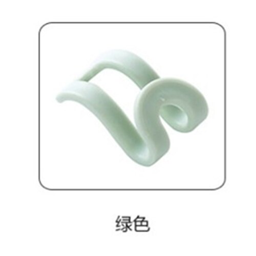 5 Stuks Verbinden Haken Voor Hanger Garderobe Kast Sluit Haken Rails Storage Organzier Haak Kleding Opslag Hanger Koppelen Haken: green