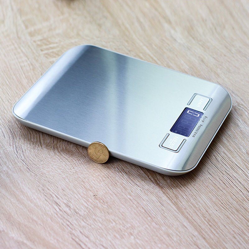 Digital Kitchen Scale LCD Display 1g/0.1oz Precise Stainless Steel Food Scale for Cooking Baking weighing Scales Electronic