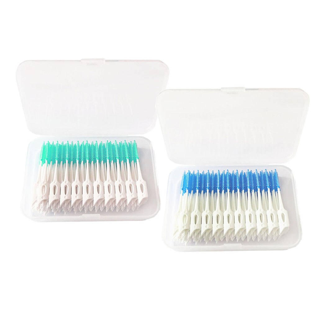 Lot 320x Inter Brushes Tooth Brush Cleaner Plaque Removal