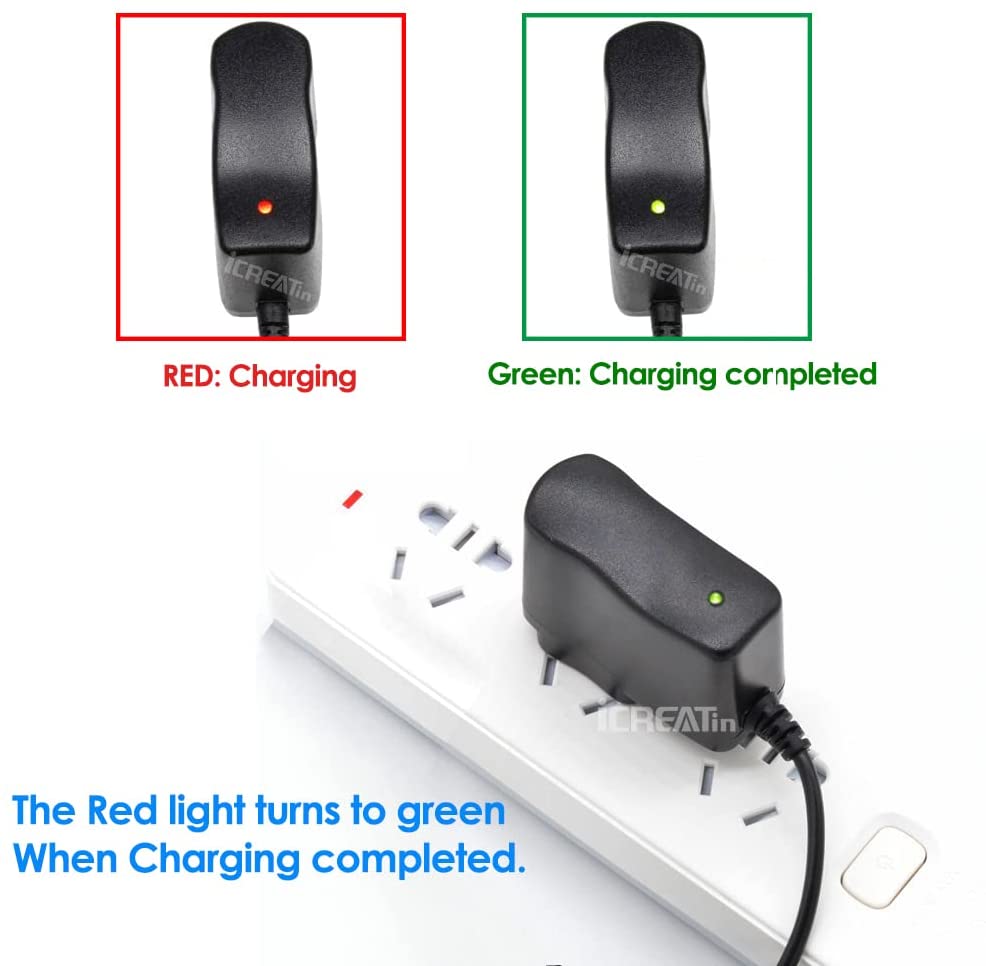 4.2V 1ADC3.5*1.35mm Power Charger for Wahl Trimmer Clipper 9818L 9854L 9876L 9880L 9888L Lithium Ion Beard Shaver Groomer S003HU