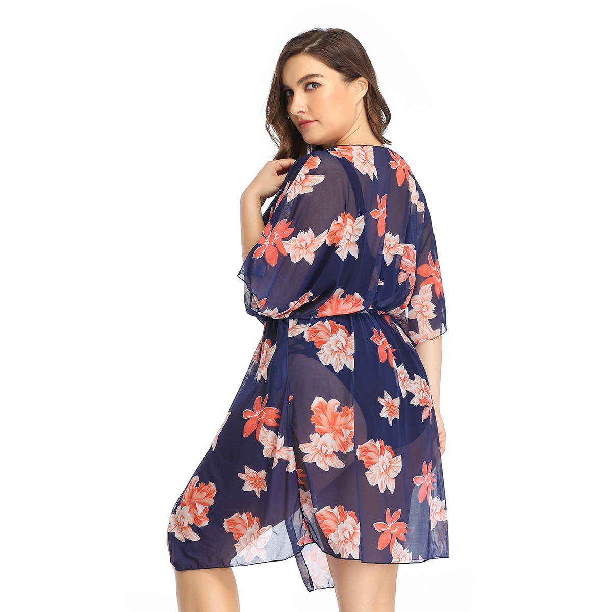 Mode Vrouwen Een Stuk Pakken Zomer Dames Beach Seaside Kiel Party Jurk Zwart Blauw Zonnebloem Stijlen