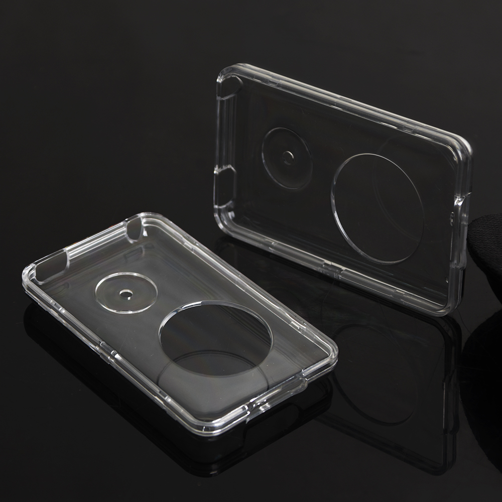 Clear Crystal Hard Protective Case Cover for Apple iPod Classic 6th 7th 80GB 120GB Thin 160GB(10.5mm Thickness)