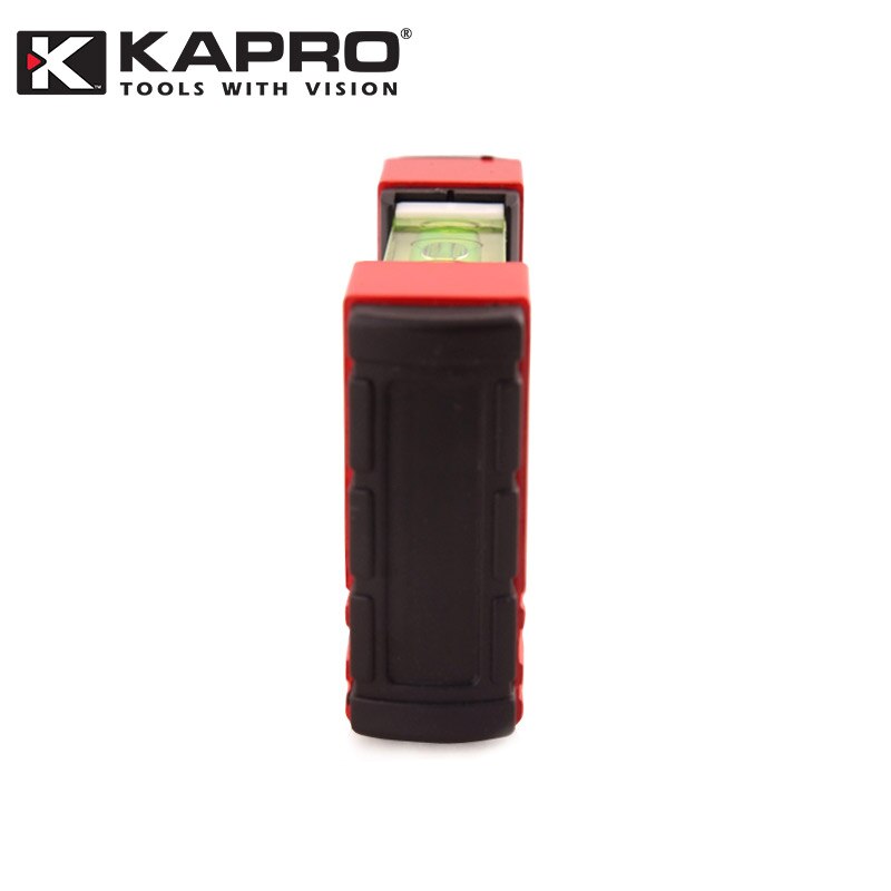 Kapro mini draagbare waterpas, waterpas, inclinometer, meetinstrumenten met magnetische waterpas, liniaal, hoge gevoeligheid 10cm