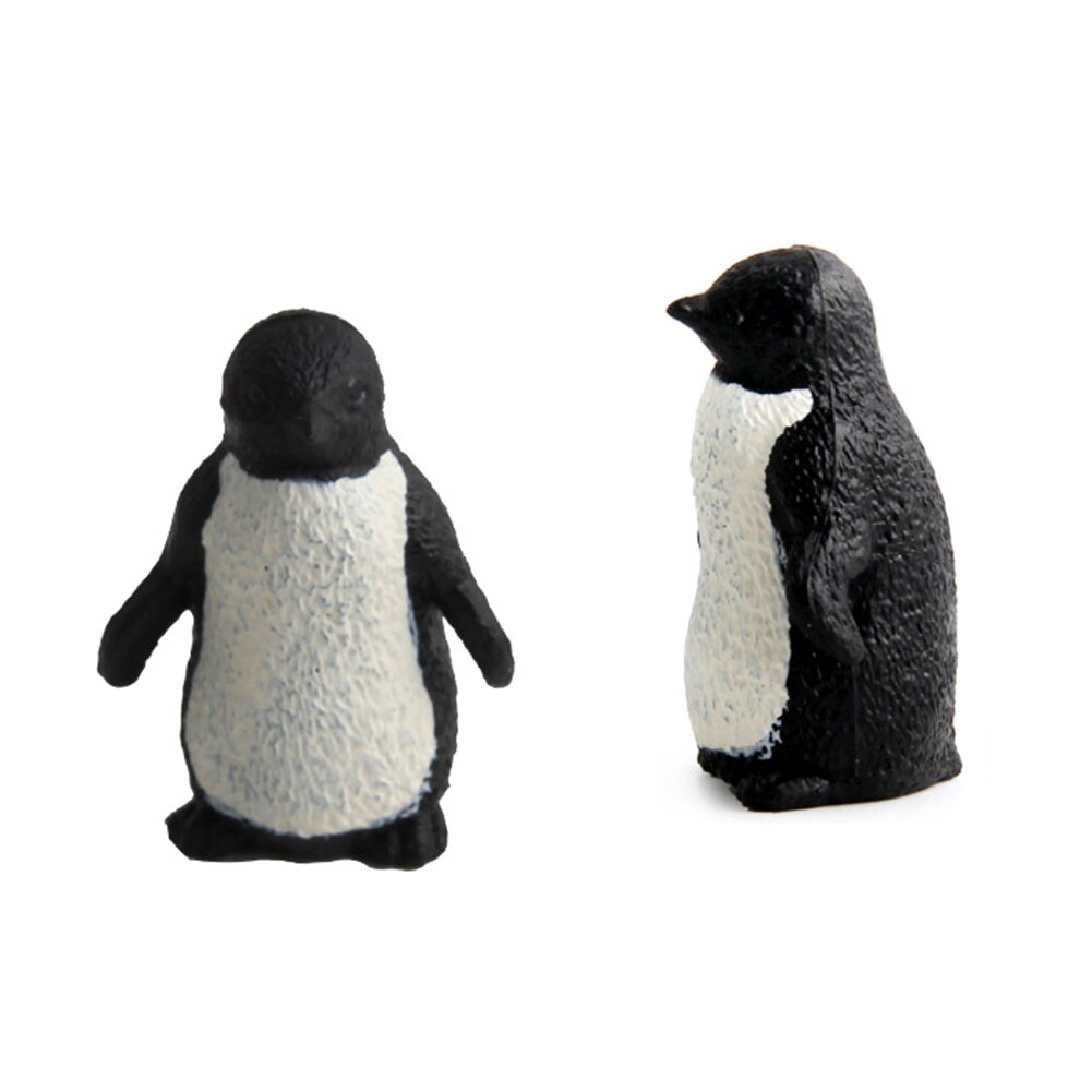 Simulazione Pinguino Modello Animale Marino Figurine Per Bambini Scrivania Decorazione Giocattolo Educativo