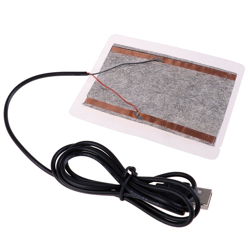10*4cm draagbare usb-warmers, verwarmingsplaten voor in de winter, voor muismatten, schoenen, golfplaten, elektrische verwarmingsmatten