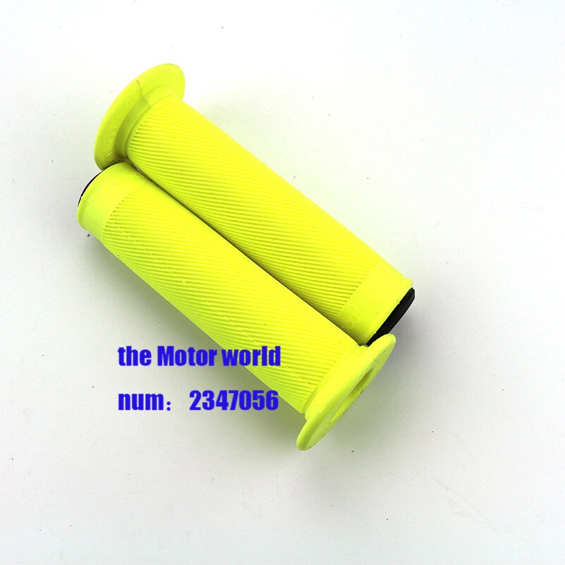 yellow Rubber Grip Handle Bar Motorcycle Grips 7/8" 22mm Grips Protector Handlebar Universal For ATV moto