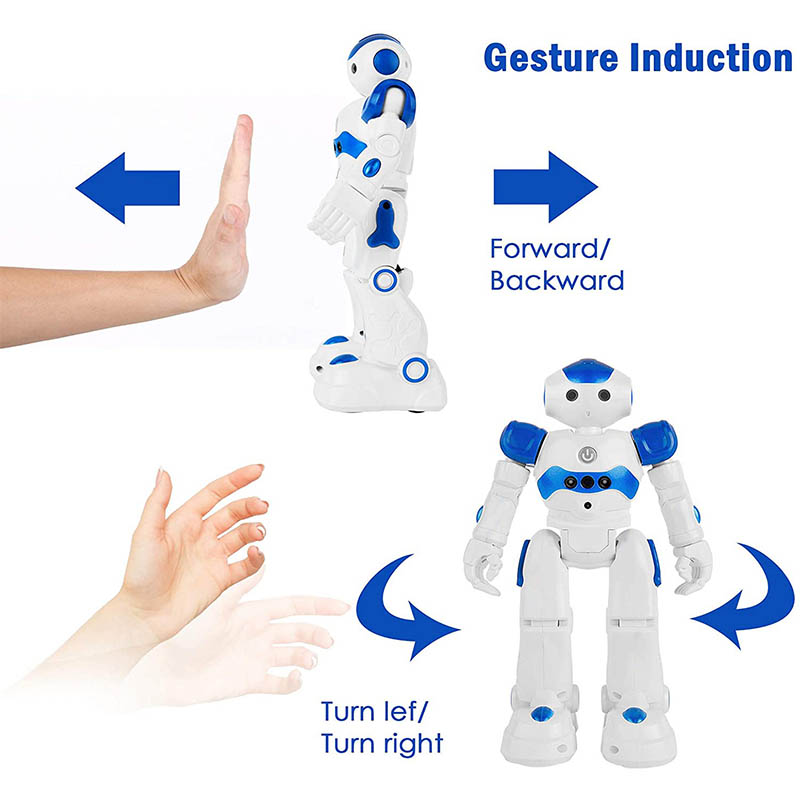 Robot educativo intelligente di danza intelligente ricarica USB multifunzione canta telecomando Robot RC gioco di danza giocattolo per regalo per bambini