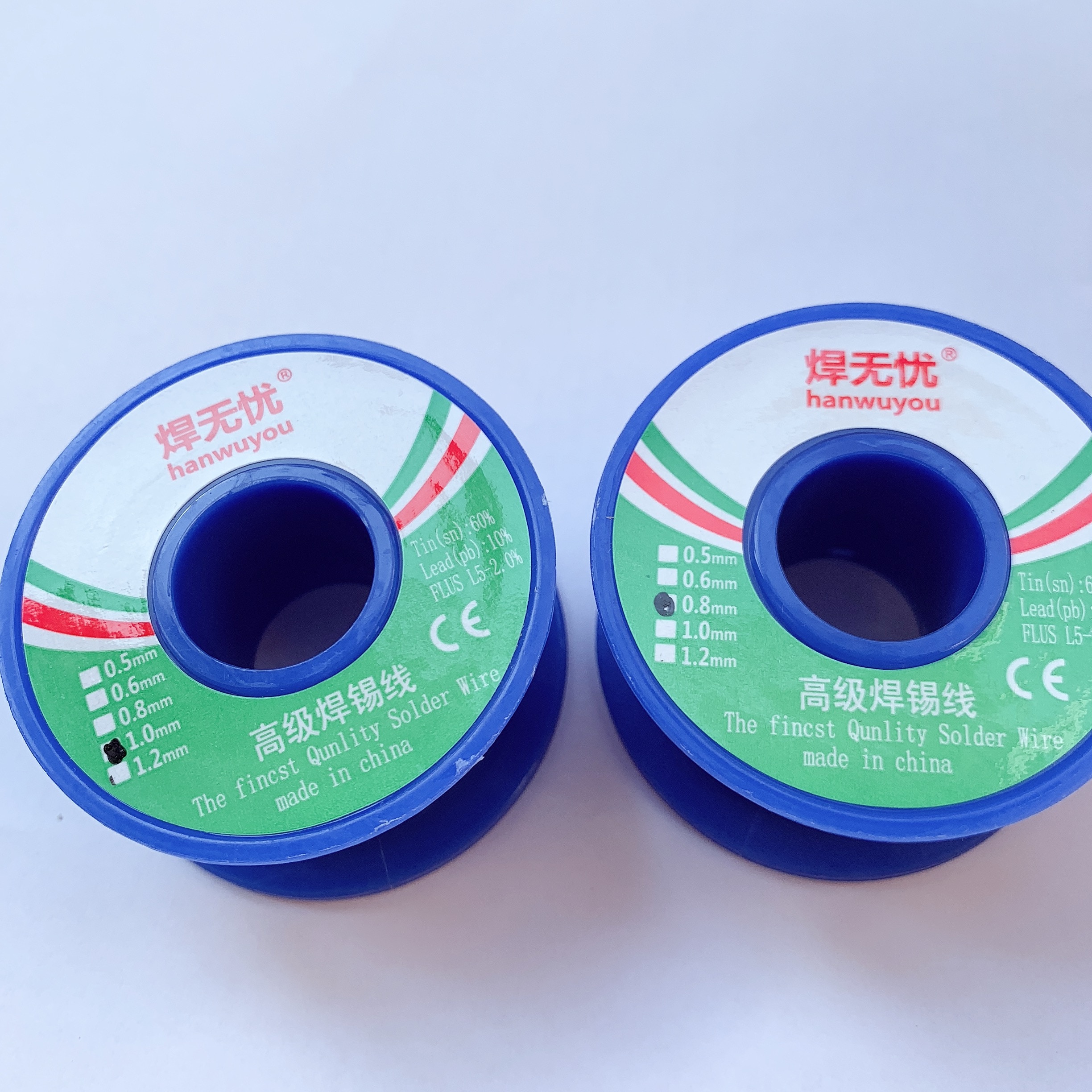 50g solder wire 0.5/0.6/0.8/1.0/1.2mm 2.0% Tin Lead Tin Wire Melt Rosin Core Solder Soldering Wire