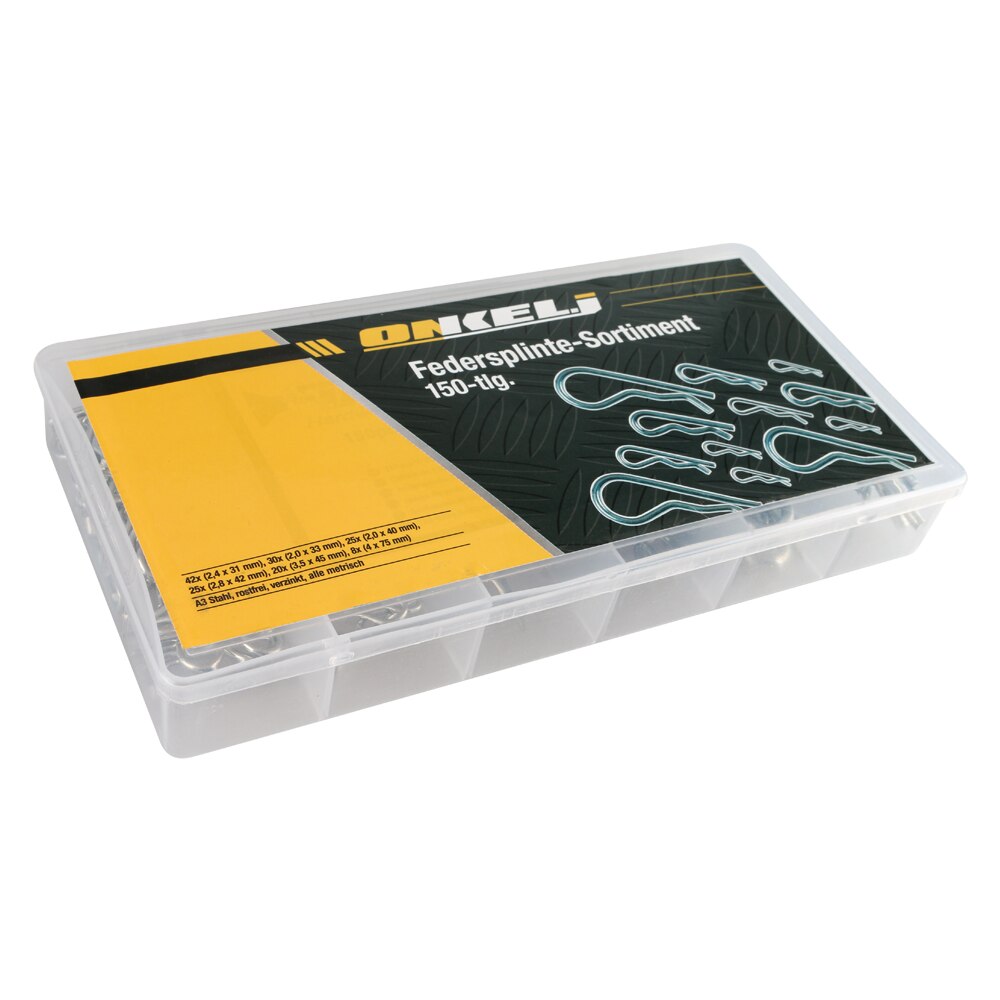 150pcs Carbon Steel Anti-rust Hair Pin Hitch Retaining R Clip Cotter Spring Pin M2 M2.4 M2.8 M3.5 M4