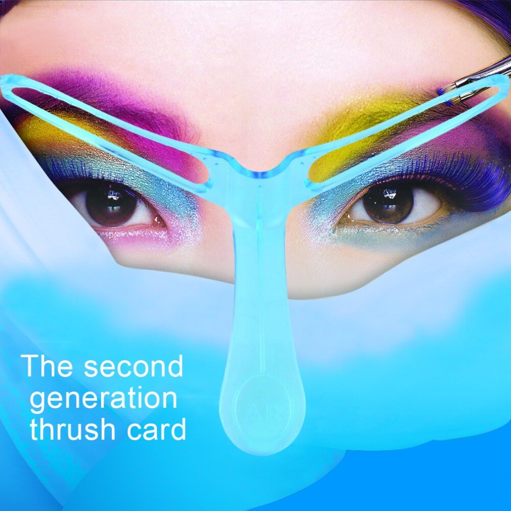 Wenkbrauw Template Stencil Grooming Shaping Helper Diy Make-Up Tool Beauty Make Up Kit Herbruikbare Wenkbrauw Tekening Guide Template