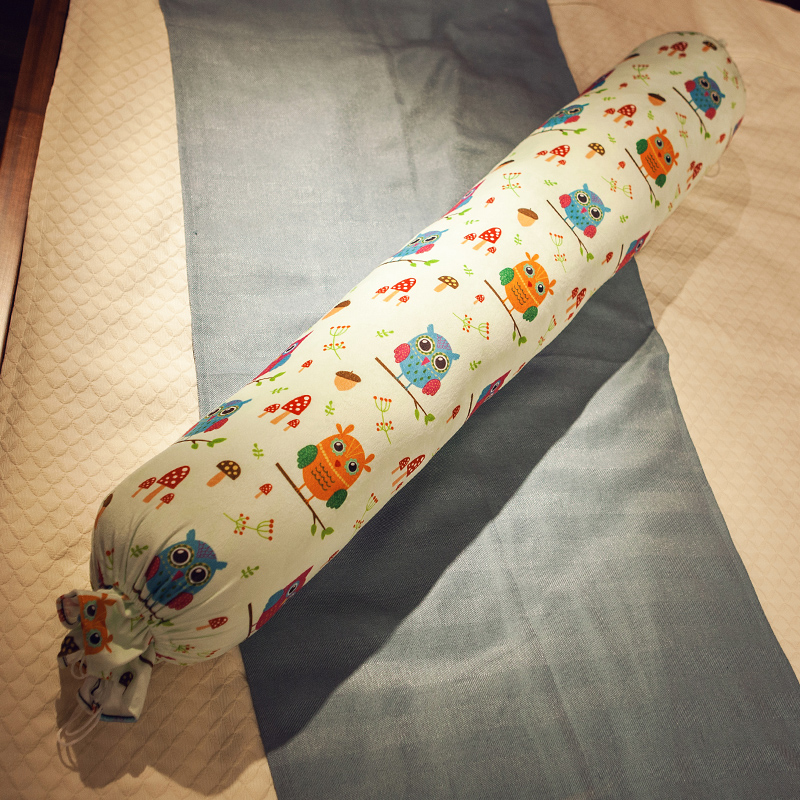 Længde 65cm værelses slik lang pude lur pude sovepude aftagelig vaskbar blød boligindretning bil sofa pude: Stil b