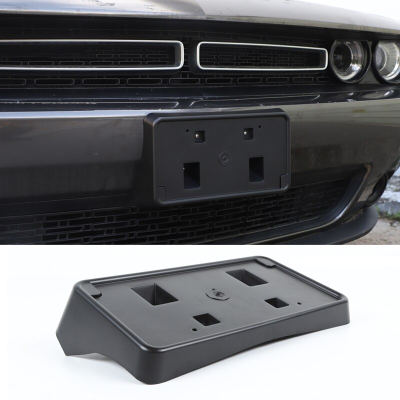 Auto Voorste Nummerplaat Beugel Houder Montage Voor Dodge Challenger