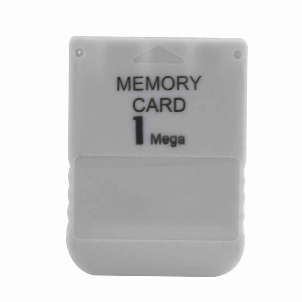 for PS1 Memory Card 1 Mega Memory Card For Playstation 1 One PS1 PSX Game Useful Practical Affordable White 1M 1MB