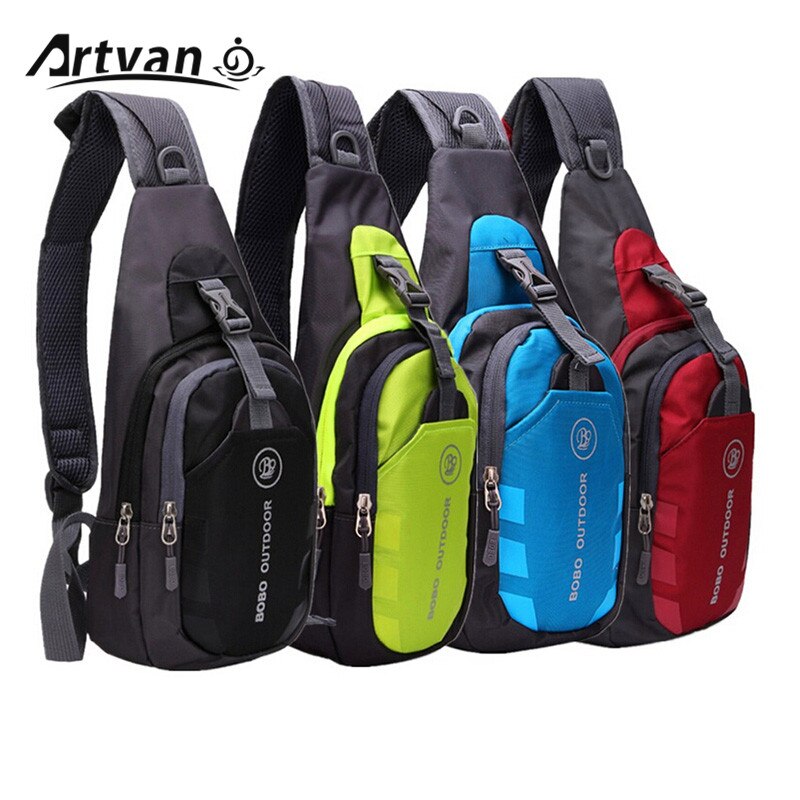 unisex Nylon Brust Zurück Pack Umhängetasche Umhängetasche Frauen Diagonale Paket Rucksäcke Heißer YB20