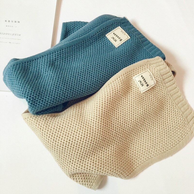 Japanse Stijl Wol Kinderen Sjaal Koreaanse Herfst Winter Kids Gebreide Sjaal Snoep Kleur Baby Jongen Meisje Warme Slabbetjes