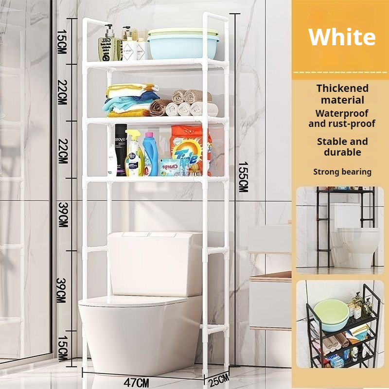 Floor-standing Toilet Storage Rack Bathroom Storag... – Vicedeal