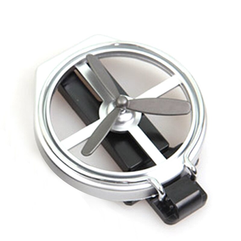 Portavasos plegable Universal para coche, soporte para bebidas con ventilador, con salida de aire, Marco para coche, camión, furgoneta: Plata