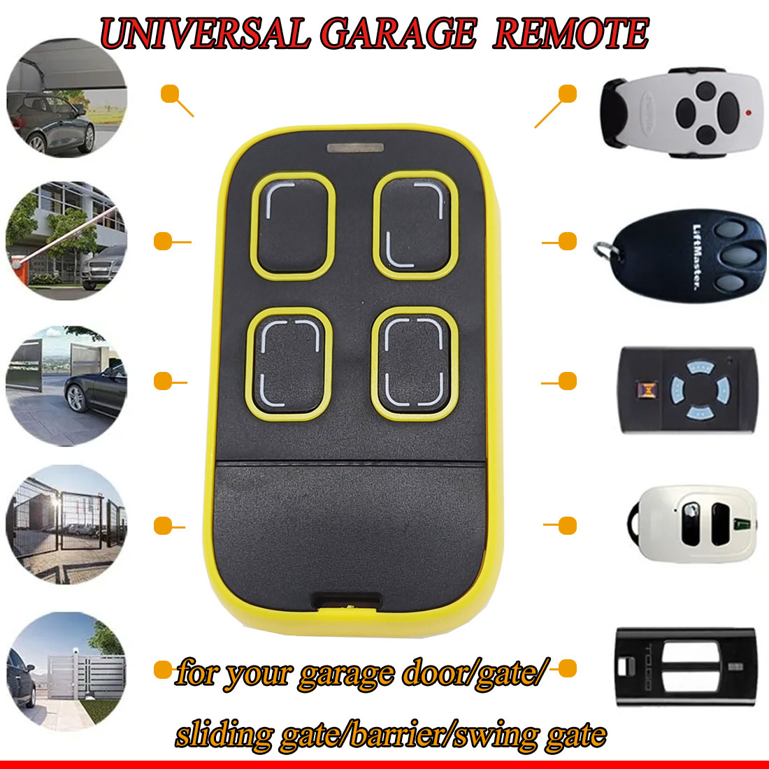 APRIMATIC TM4 TR2 TXM TR4 Remote Control Garage Door Opener 433.92MHz Rolling Code APRIMATIC Remote Control Wireless Transmitter