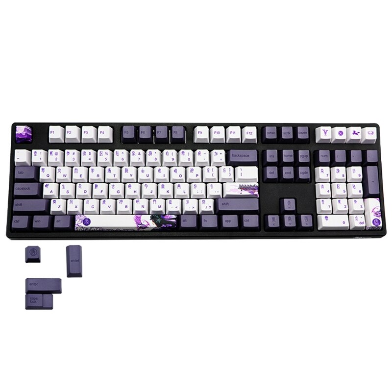 Datang 112-Key PBT Keycaps - Chinese Style OEM Profile Mechanical Keyboard Keycap Set