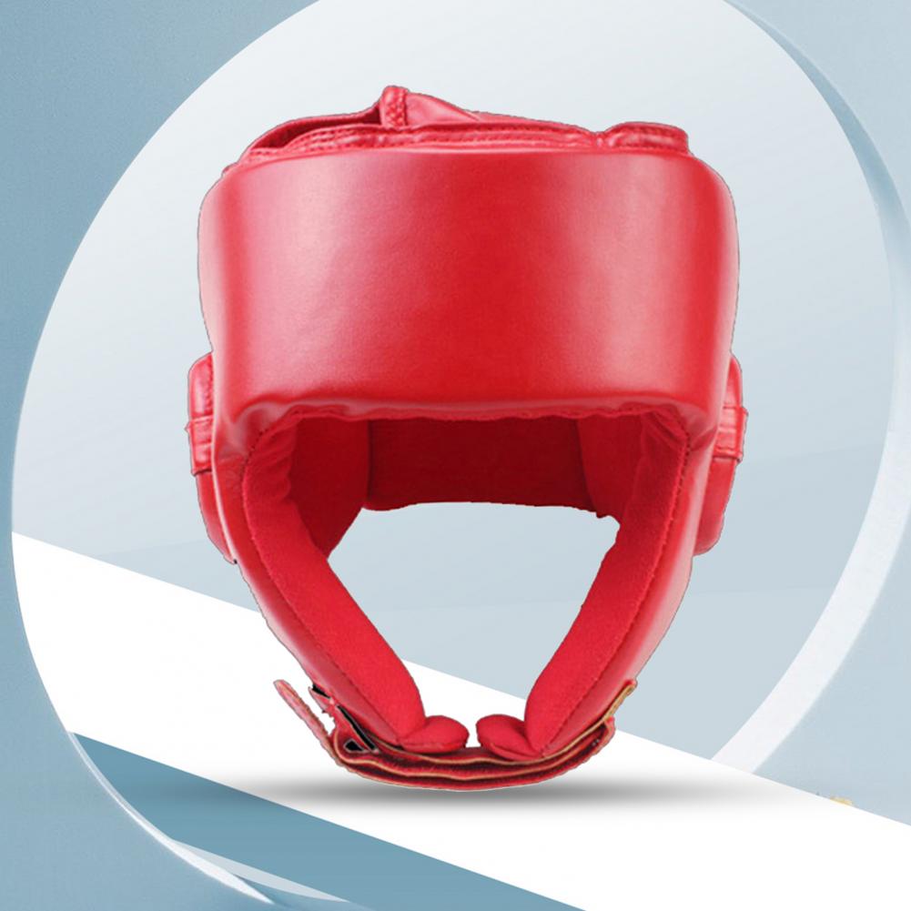 Boxing Headgear Thick Grappling Head Gear Comfortable Tear-resistant Protective Headgear