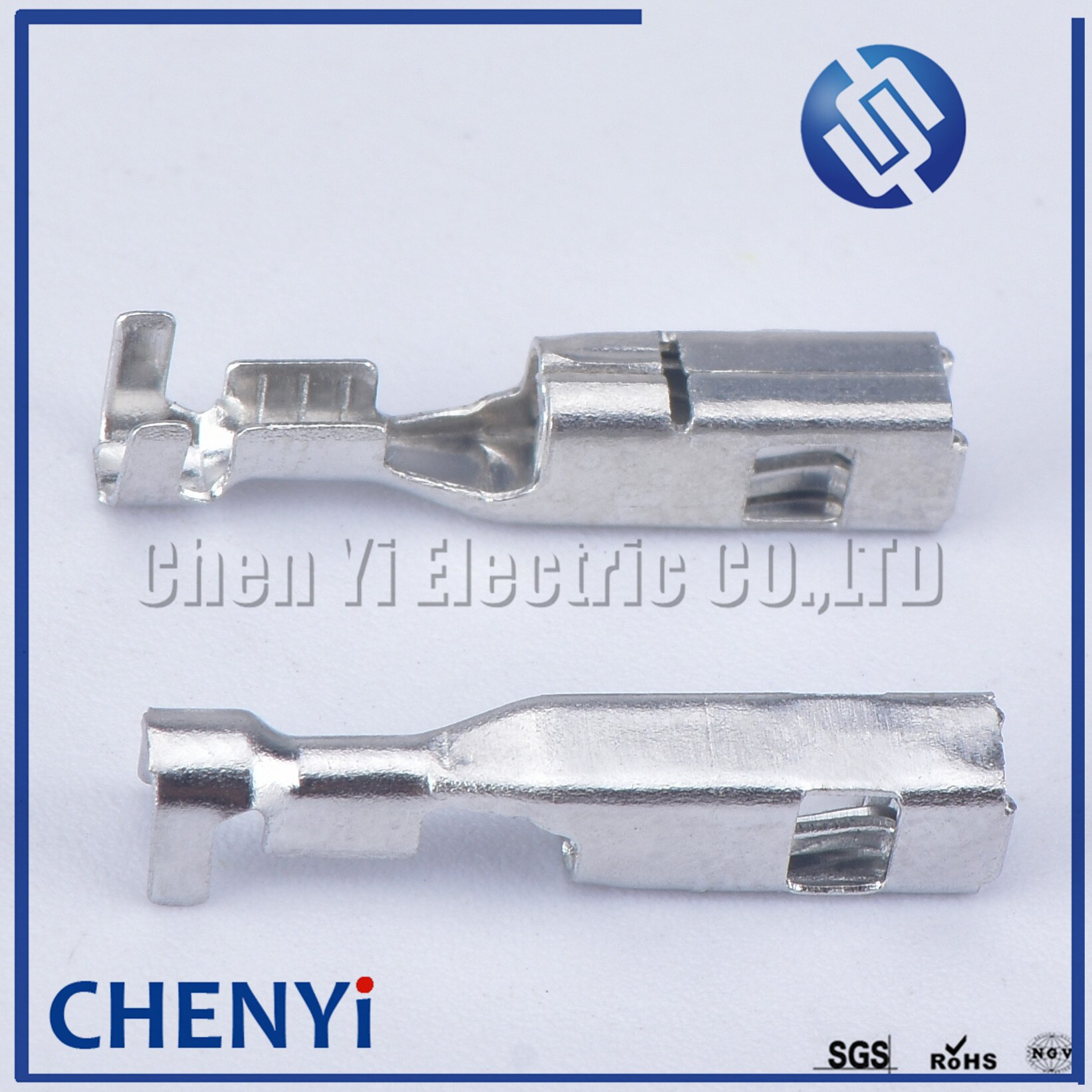 50 pcs brass crimp wire female terminal G342 FCI 2.8mm series Big Pins For Automotive Connector 211PC249S8005 211 PC249S8005