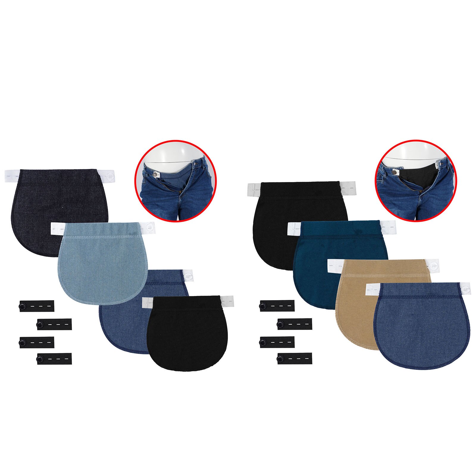 Zwangere Riem Moederschap Broek Extender Zwangerschap Tailleband Riem Extender Verstelbare Elastische Broek Extension Moederschap Riem