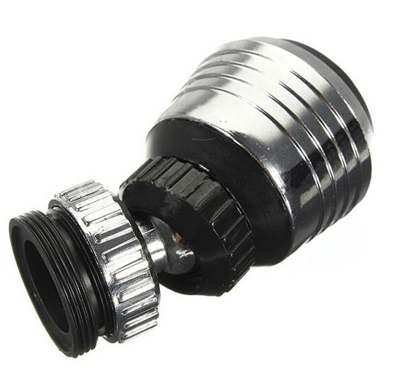 360 graders belufter vand drejeligt hoved besparende hane køkken vandhane belufter stik diffuser dyse filter mesh adapter  #1: C