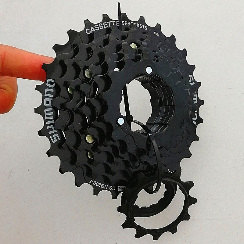 SHIMANO TOURNEY CS HG200 8V 8 Velocà Nero MTB Cassetta Pignone 12-28/32T Cassette 8v Cubo K7 HG Parti Della Cassetta Della Bicicletta - Foto 8