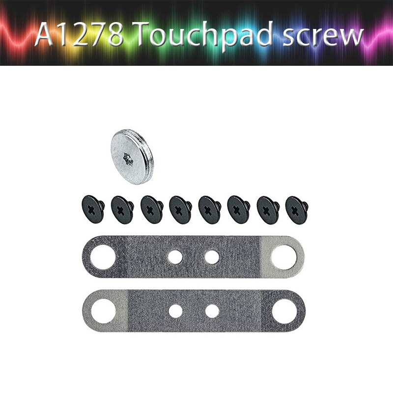 A1278 Trackpad Schroef Voor Macbook Pro Unibody 13 "A1278 Trackpad Touchpad 2 Beugels 8 Schroeven Set