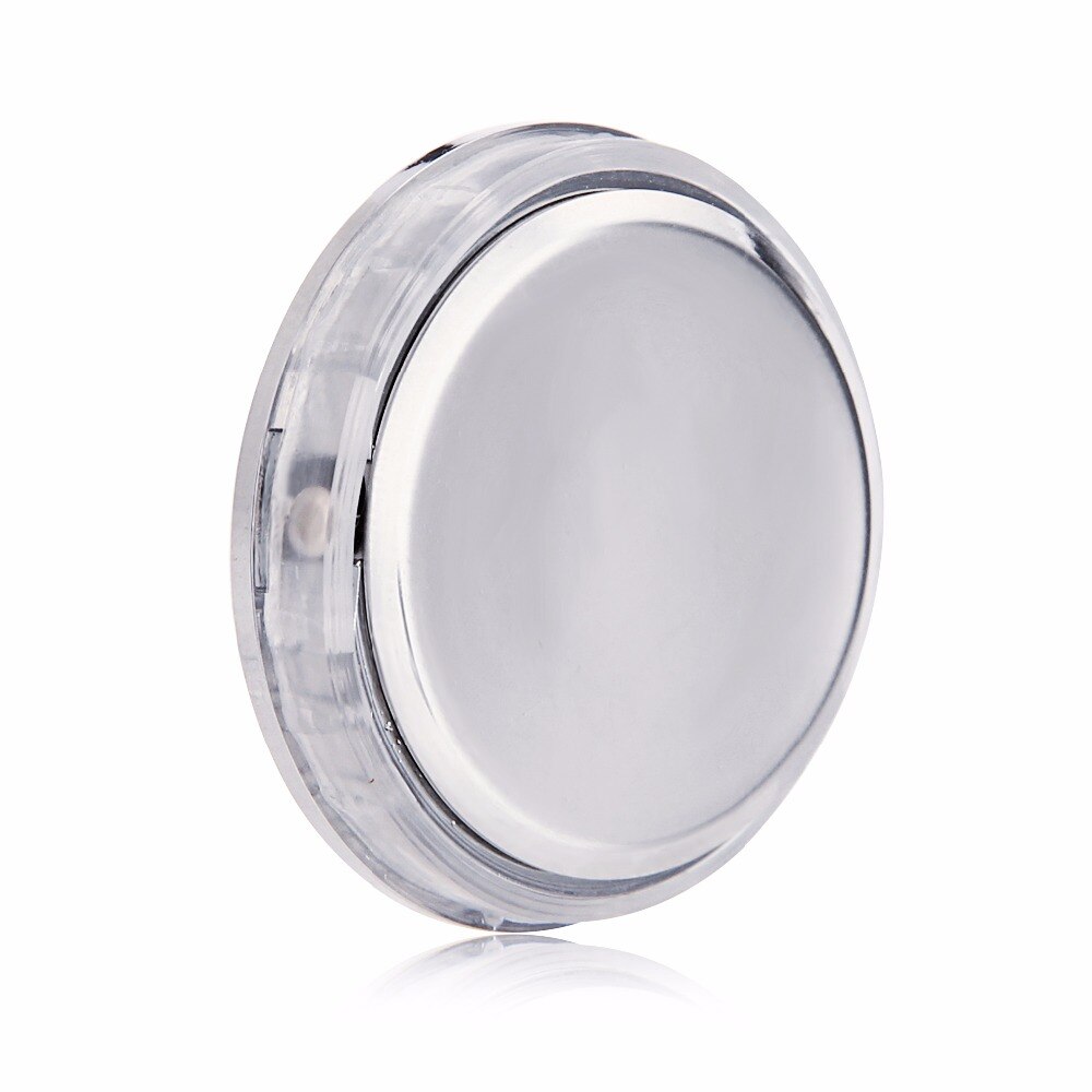 Mini Clock Quartz Movement Insert Round 40mm hole White Face Silver Tone Bezel Roman Numerals 45mm Watch Face 1.7 inches
