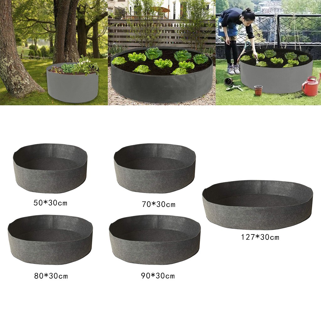 Huis Tuin Groente Fruit Plant Groeit Tas Plant Grow Pot Aardappel Aardbei Stof Voelde Planten Emmer Zak