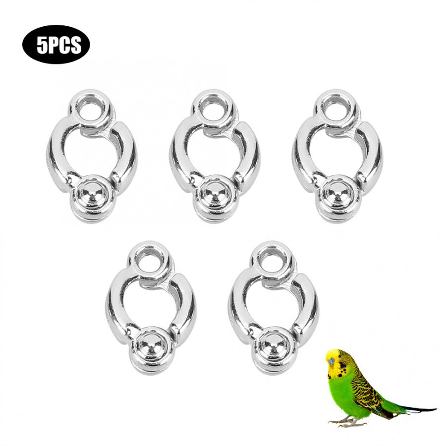 5 stk 3mm / 5mm ben ring fugle flyvende reb fodring udendørs tilbehør til kontrol fugleflyvning udendørs: Nr. .4