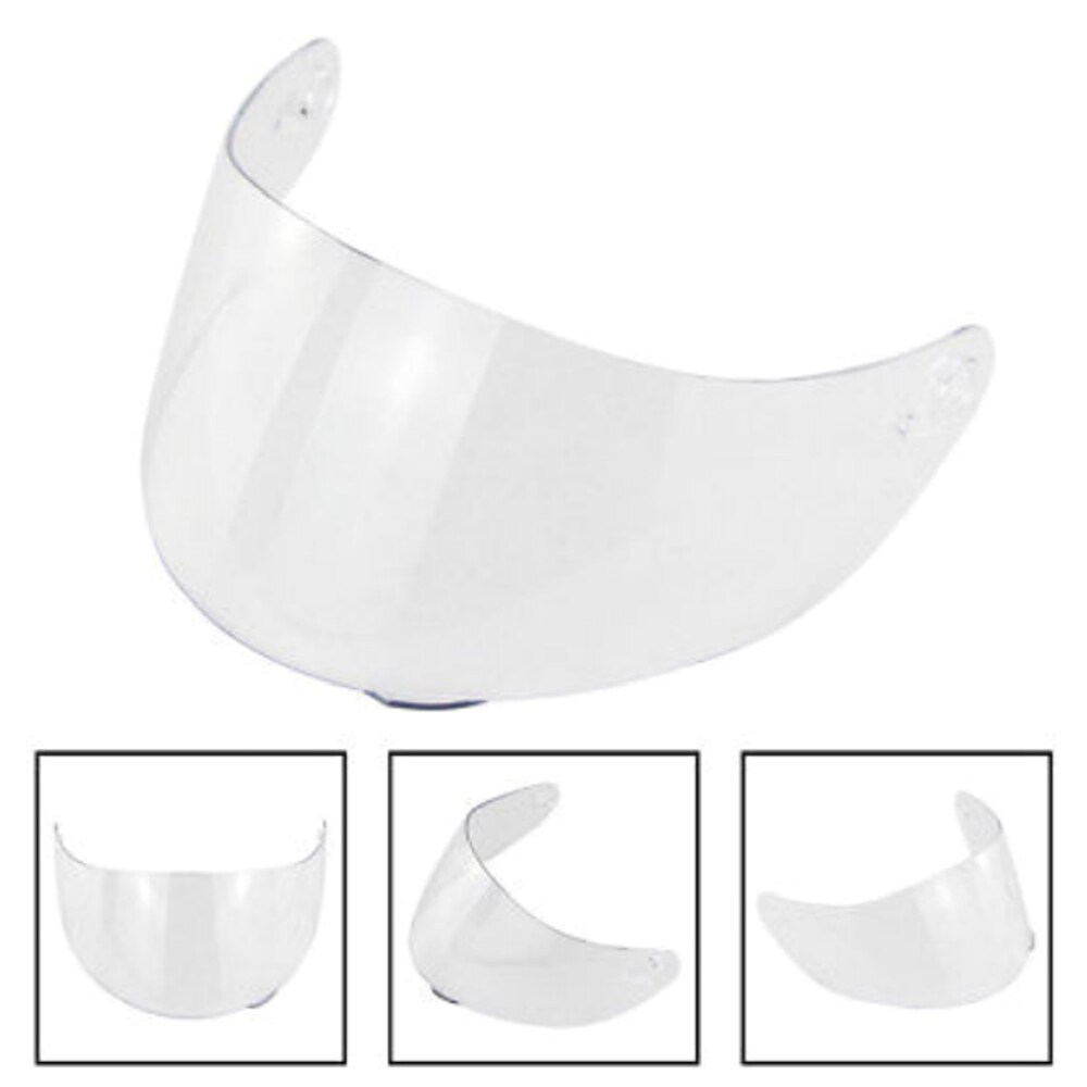 Visière complète de casque de moto, pare-vent, anti-rayures, pour AGV K1 K3SV K5: Clear