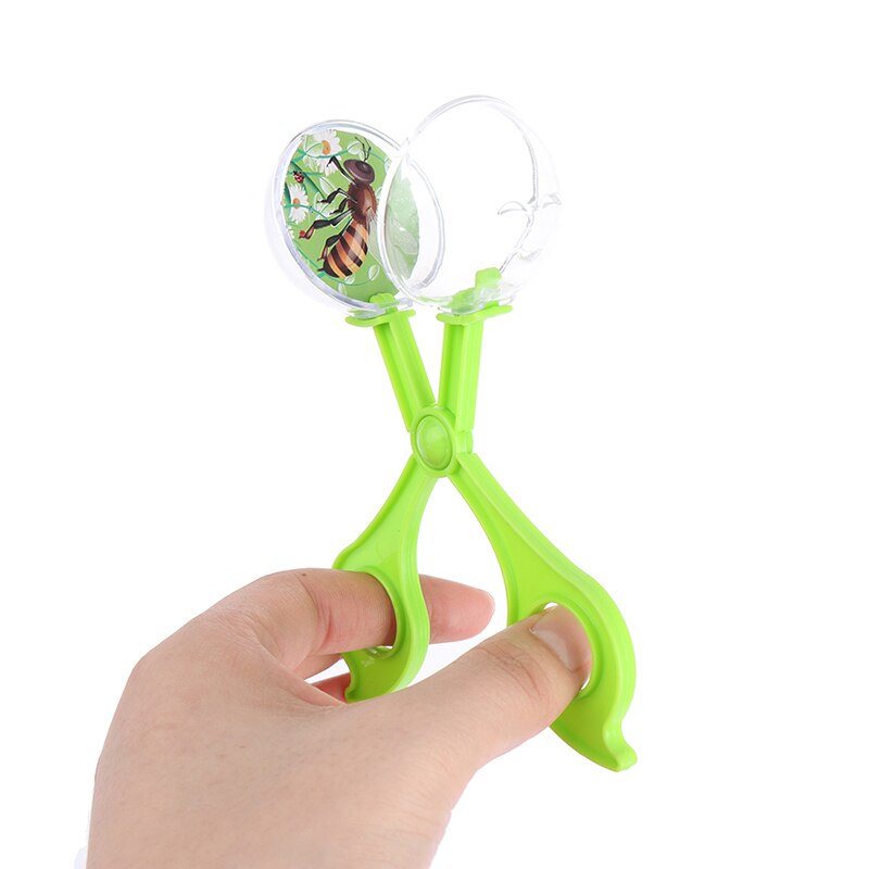 Portable Nature Exploration Bug Insect Catcher Scissors Tongs Clamp Kids Toy Biology Cleaning Tool Scissor Clamp Tweezers