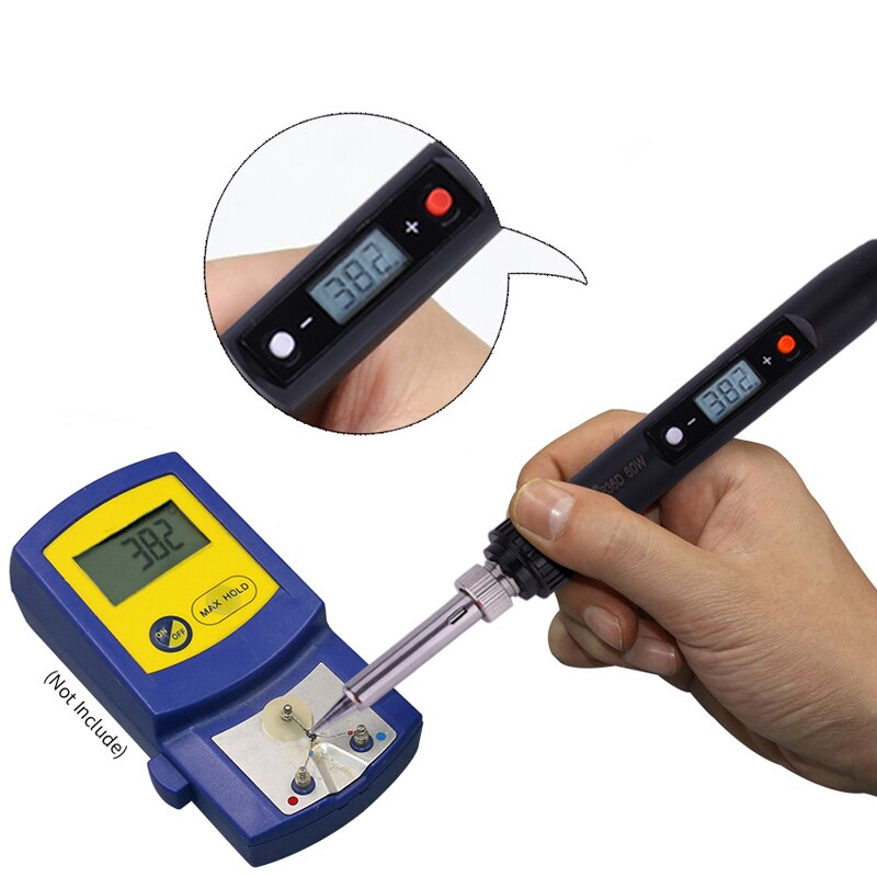 A-BF 836D LCD Display Soldering Iron Digital Solder Iron Set Temperature Adjustable Kit Welding Tools Rework Station 60W
