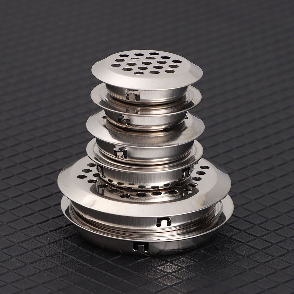 Œillet pour chaussures de placard, accessoires de garde-robe, couvercle de ventilation en acier inoxydable, décoration de Grille de ventilateur, ornements de trous