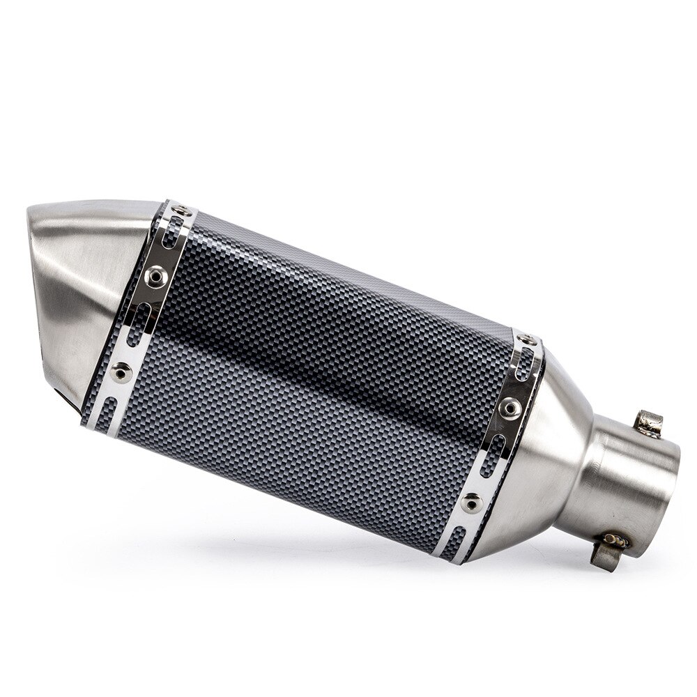 Universele Motorfiets Uitlaat Rvs Uitlaat Escape Voor Suzuki Gsx-r750 Gsr 250S Gsx-s125 Gsr 600 Gsx-s750 Gsr400