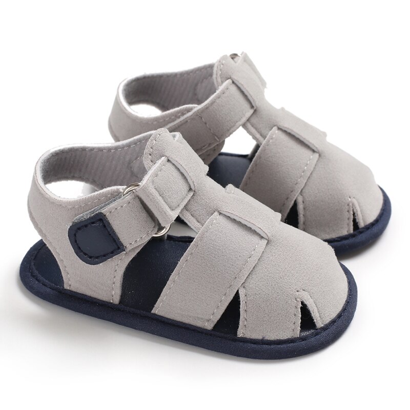 Cute Baby Boys Sandals Shoes Toddler Infant Kids Casual Leather Beach Shoes Newborn Baby Shoes For Boys 0-18M