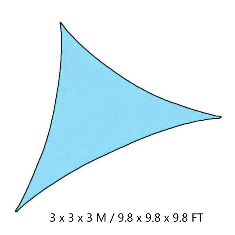 Triangular Outdoor Awnings Waterproof Sun Shelter Sunshade Protection Outdoor Canopy Garden Patio Pool Shade Sail Awning: D-1