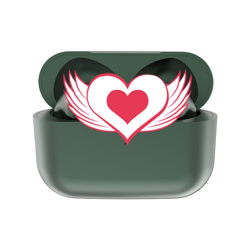 Third-generation Earphone Inpods 13 Bluetooth Earphone Wireless Earphone Bluetooth 5.0 High-fidelity Earphone Pk Inpods: green