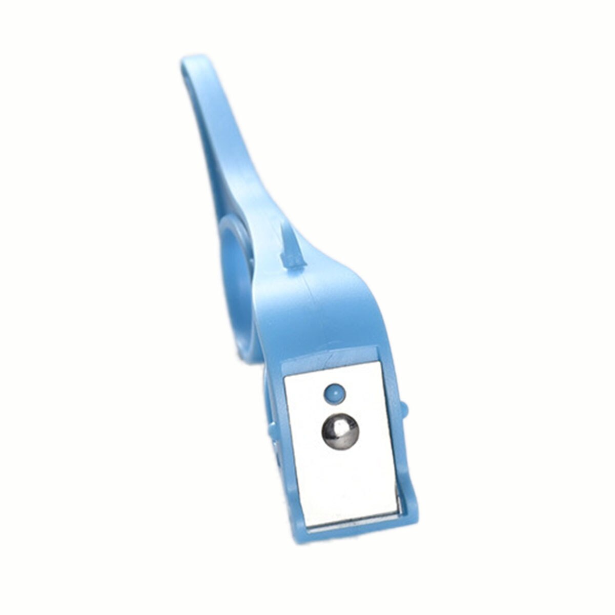 Monitoimirengas turvallinen kuorija hedelmänkuorija muovi appelsiinin kuorintakone omenan kuorintaveitsi товары для кухни: Sininen